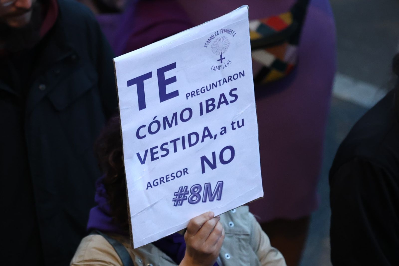 La manifestación del 8-M en Málaga, en fotos