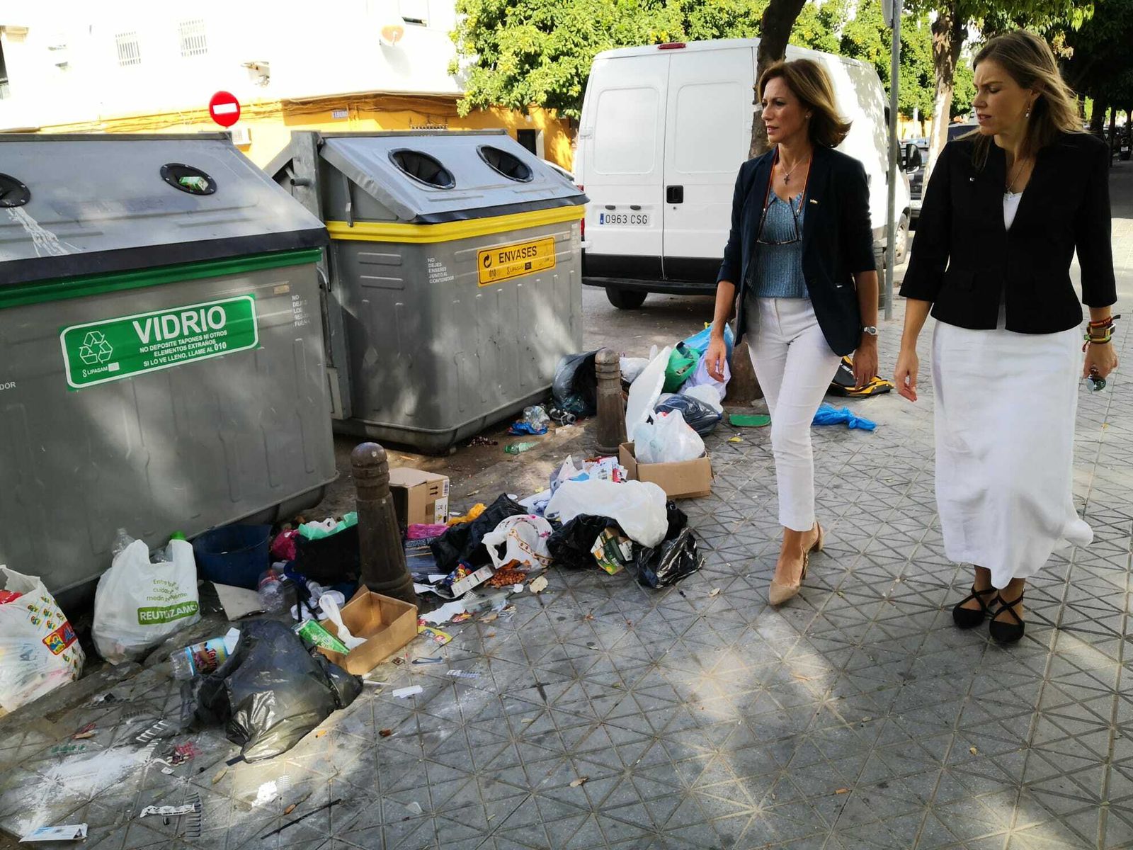 La visita de Vox a  San Jerónimo.