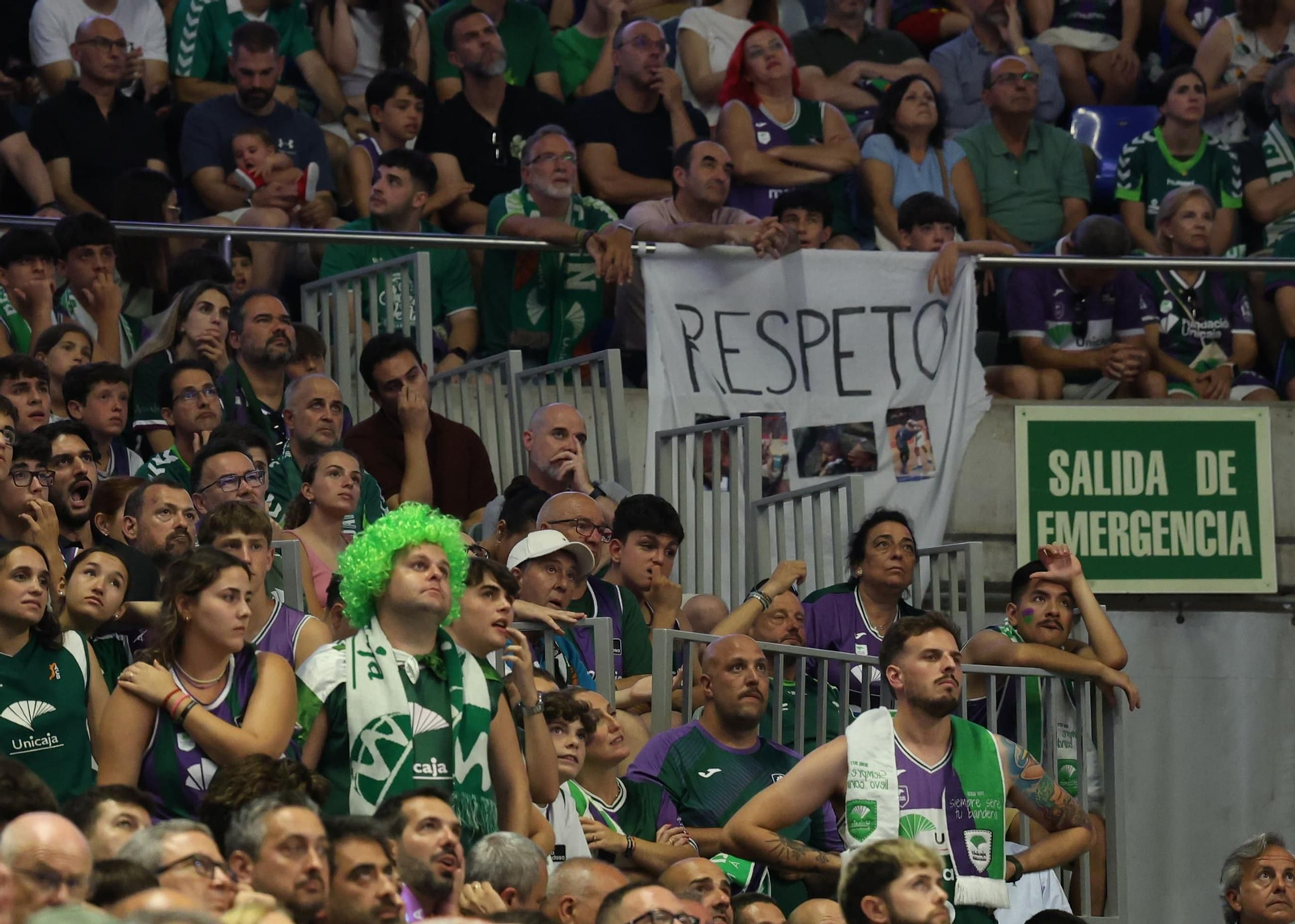 El Unicaja-Real Madrid, en fotos