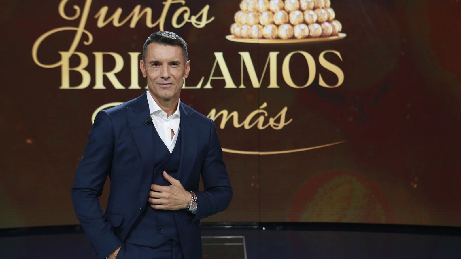 Jesús Vázquez es el maestro de ceremonias.