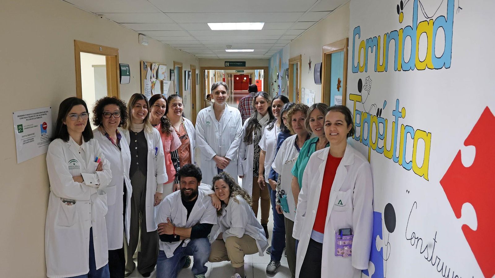 Profesionales de la Comunidad Terapéutica de Salud Mental del hospital Vázquez Díaz. Profesionales de la Comunidad Terapéutica de Salud Mental del hospital Vázquez Díaz.