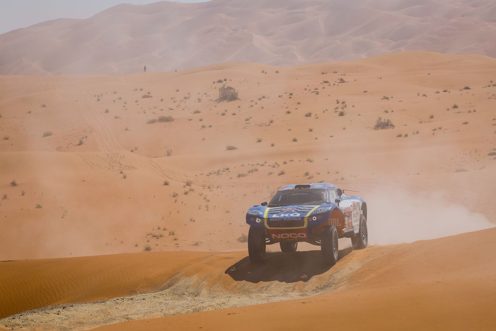Las espectaculares imágenes del Dakar por las dunas
