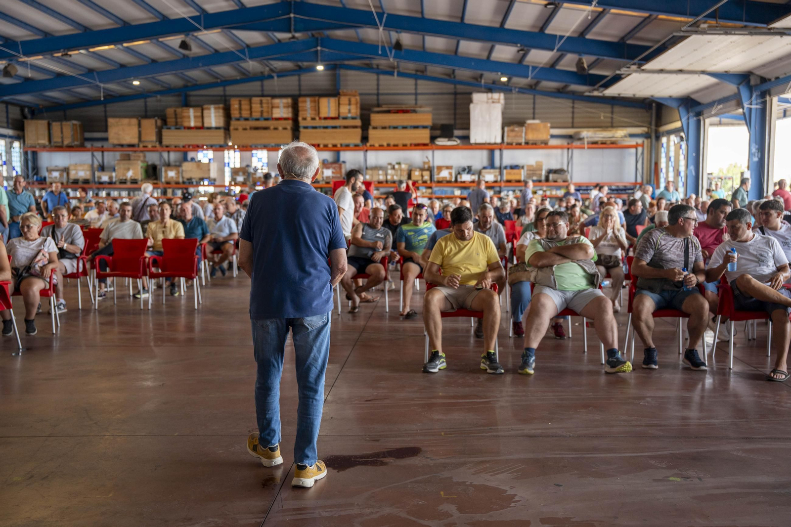 Reunión de los regantes de la CUCN, en imágenes
