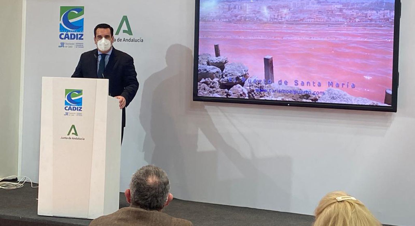 El concejal de Turismo, Curro Martínez, en la edición de Fitur del pasado 2022.