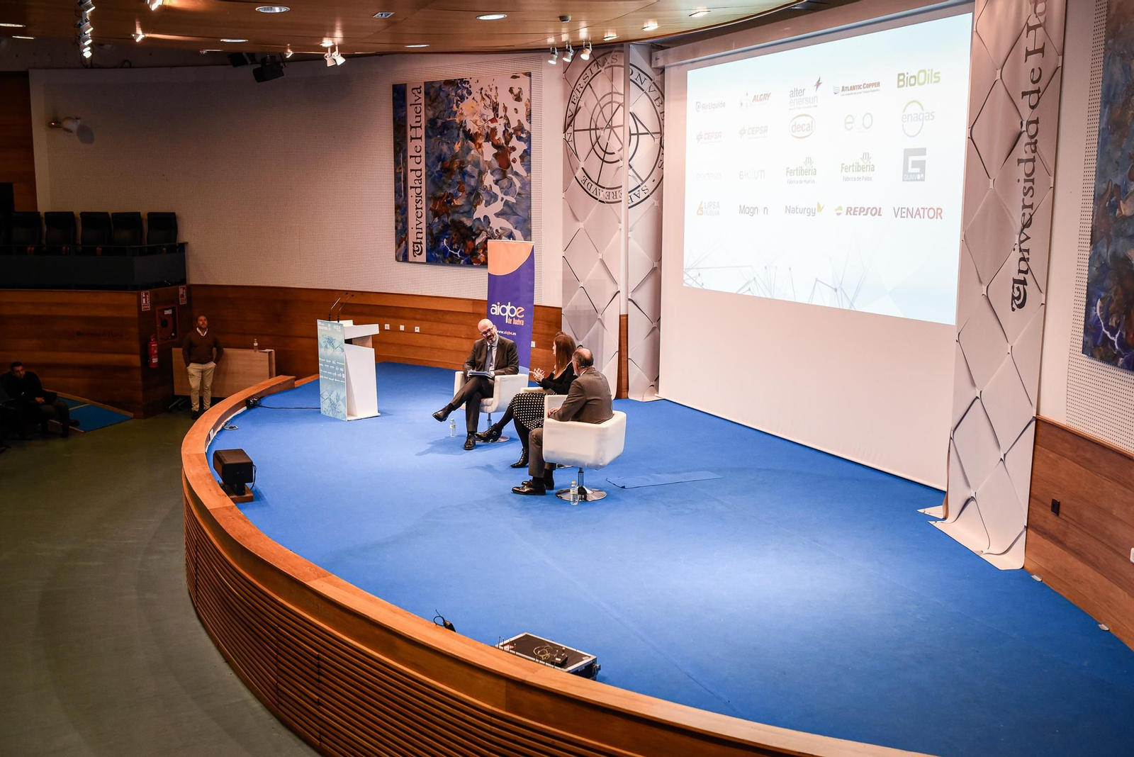 Imágenes de la celebración del Día de la Industria en la Universidad de Huelva