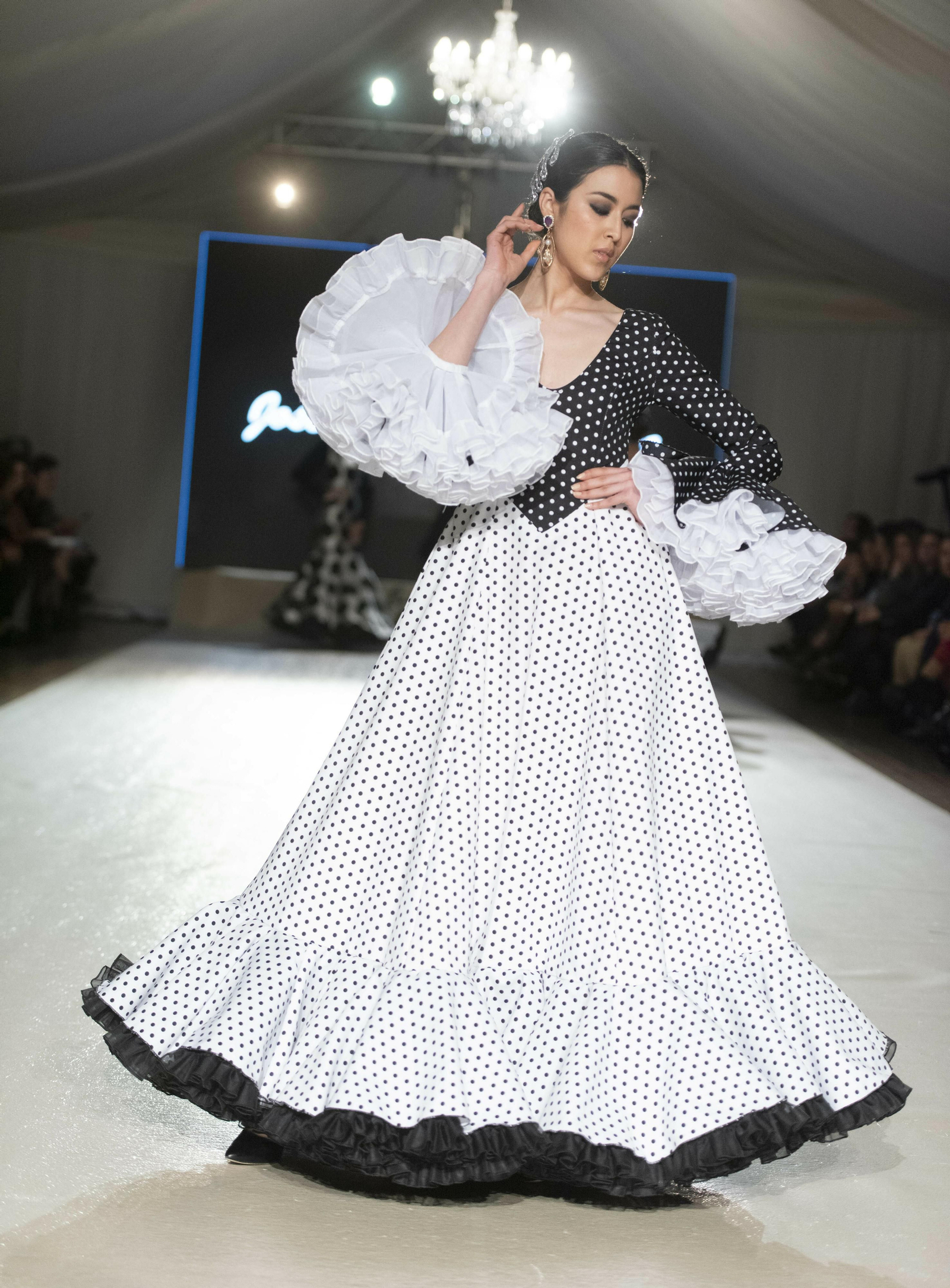 Desfile José Manuel Valencia en Lepe Loves Flamenco 2020