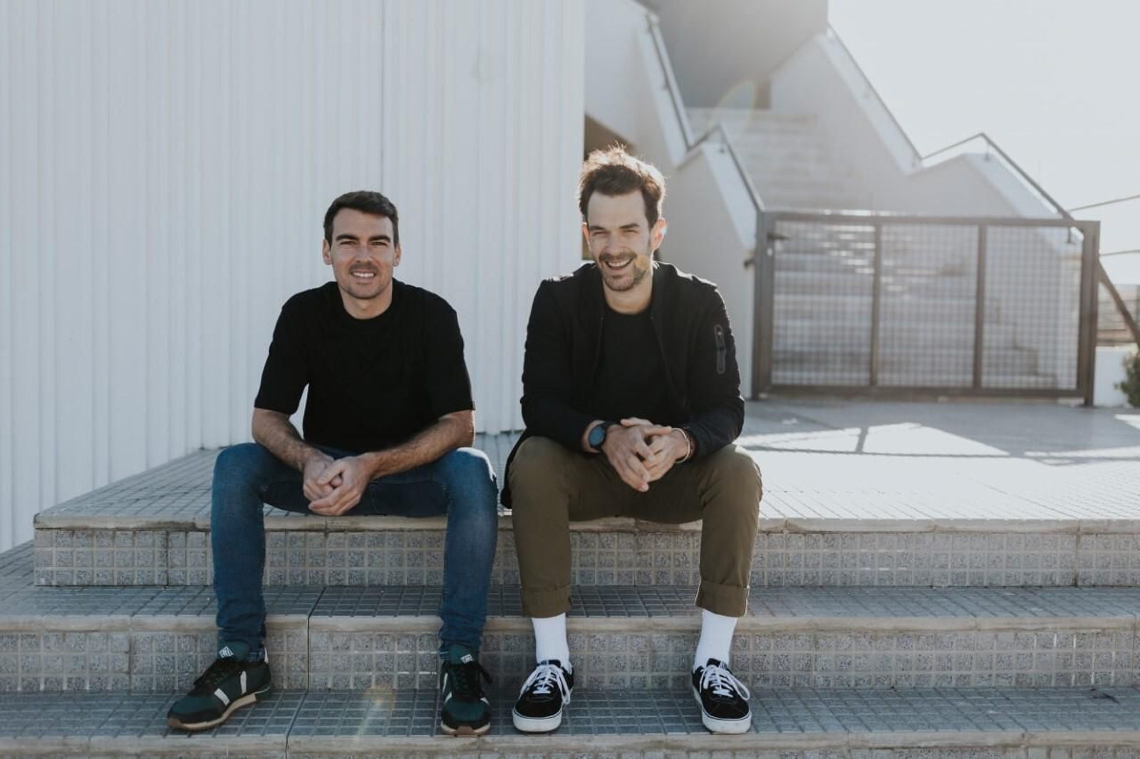 Rafa Fuentes y Javier Morales.