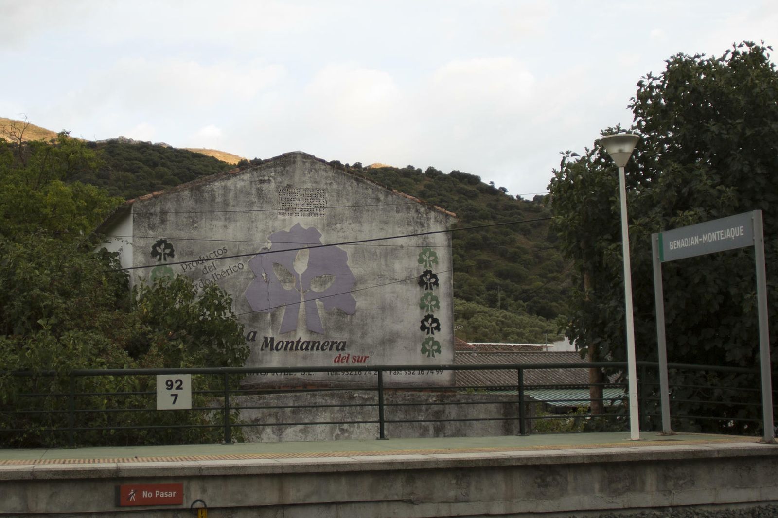 Fábrica de La Montanera del Sur de Benaoján.