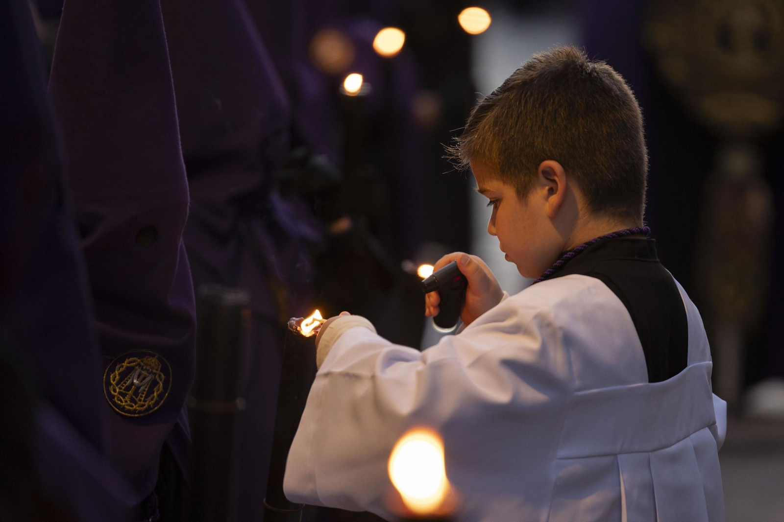 Imágenes de la salida de Santo Entierro en la Semana Santa de El Puerto 2025