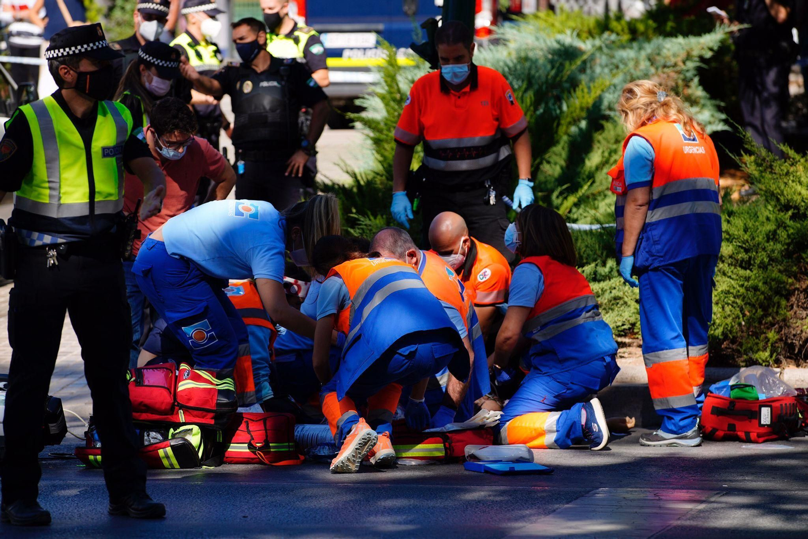 Un camión arrolla a una mujer y acaba con su vida en Granada