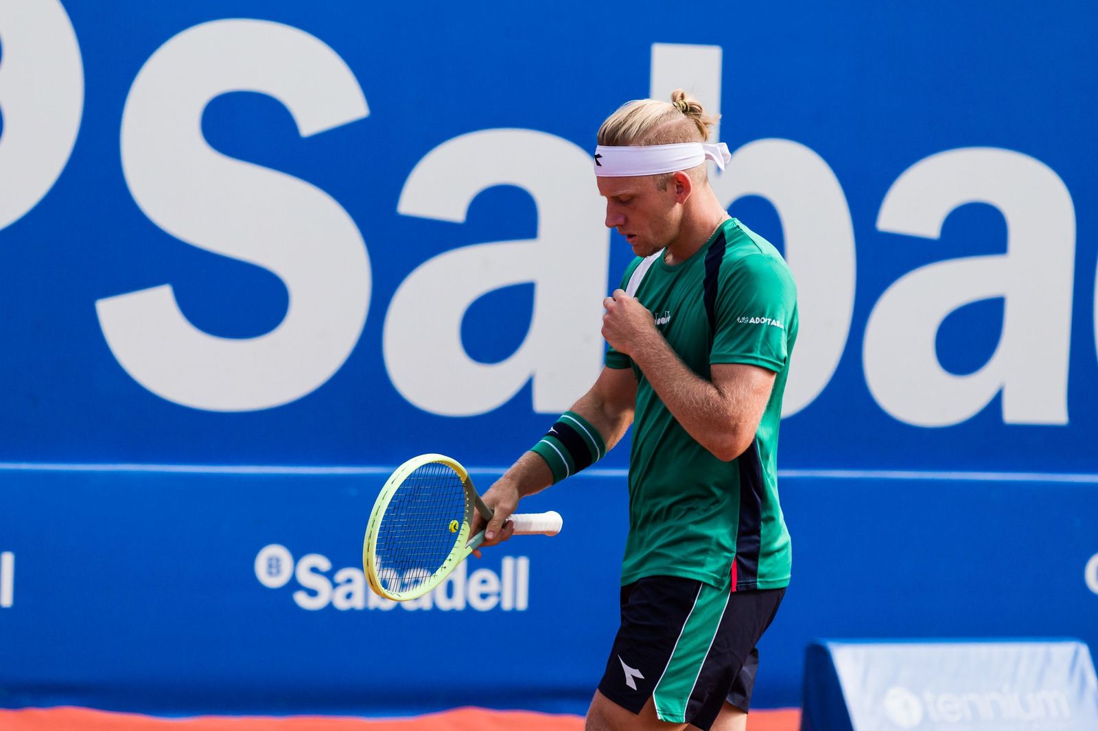 Alejandro Davidovich, durante el Conde de Godó.