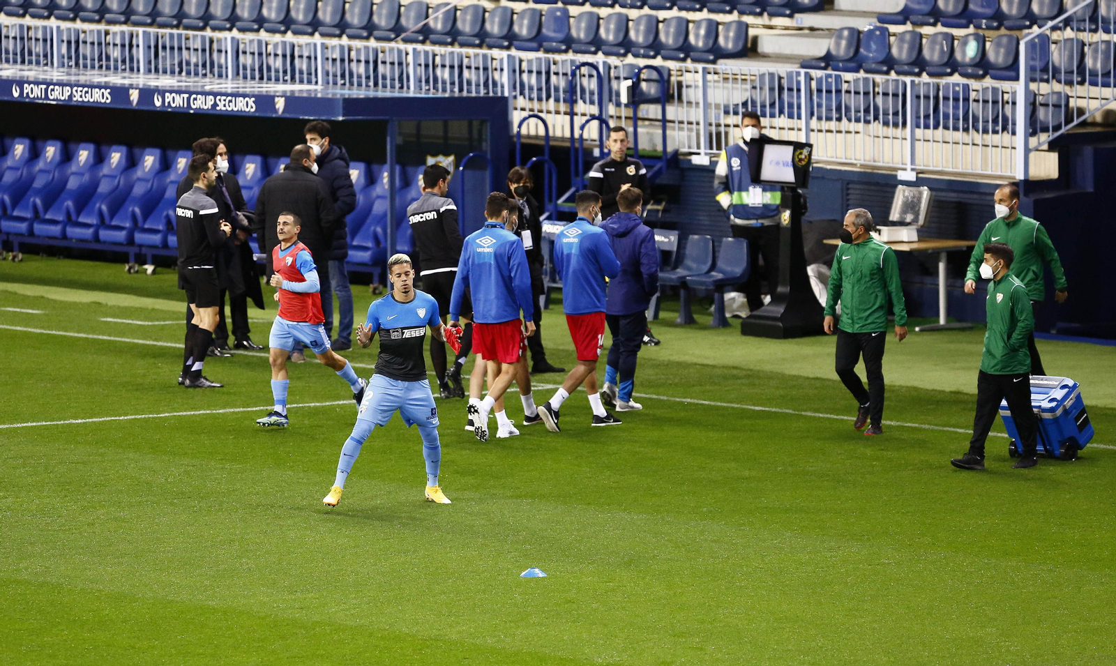 Las fotos del Málaga CF-Rayo Vallecano