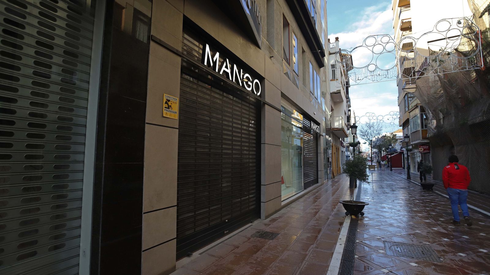 Fotos del primer día de alerta 4 grado 2 en La Línea