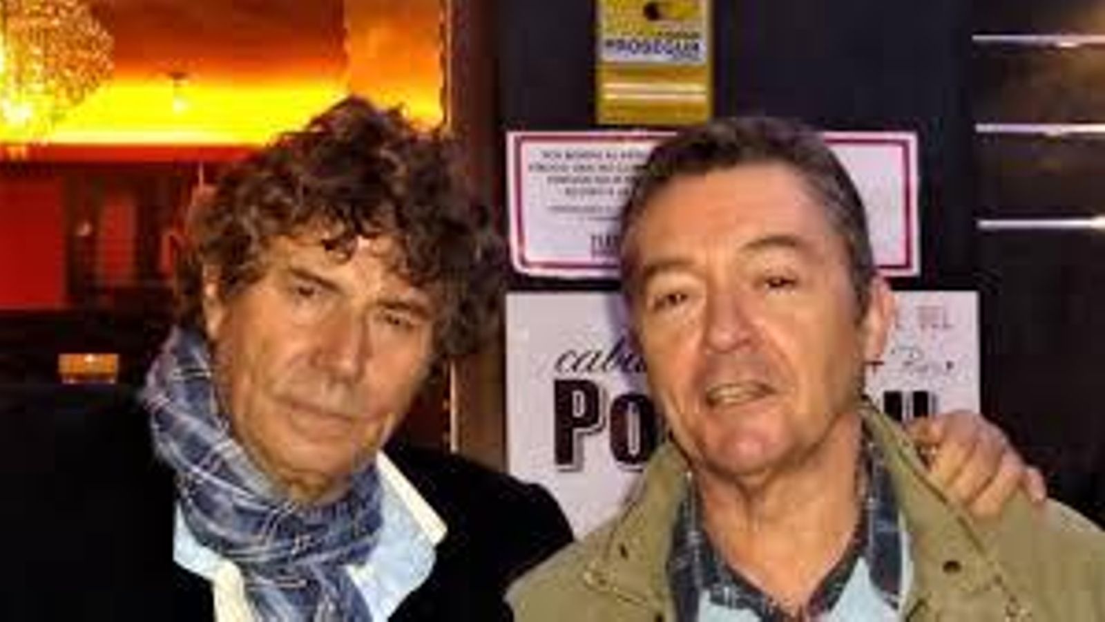 Jesús Quintero con Javier Salvago