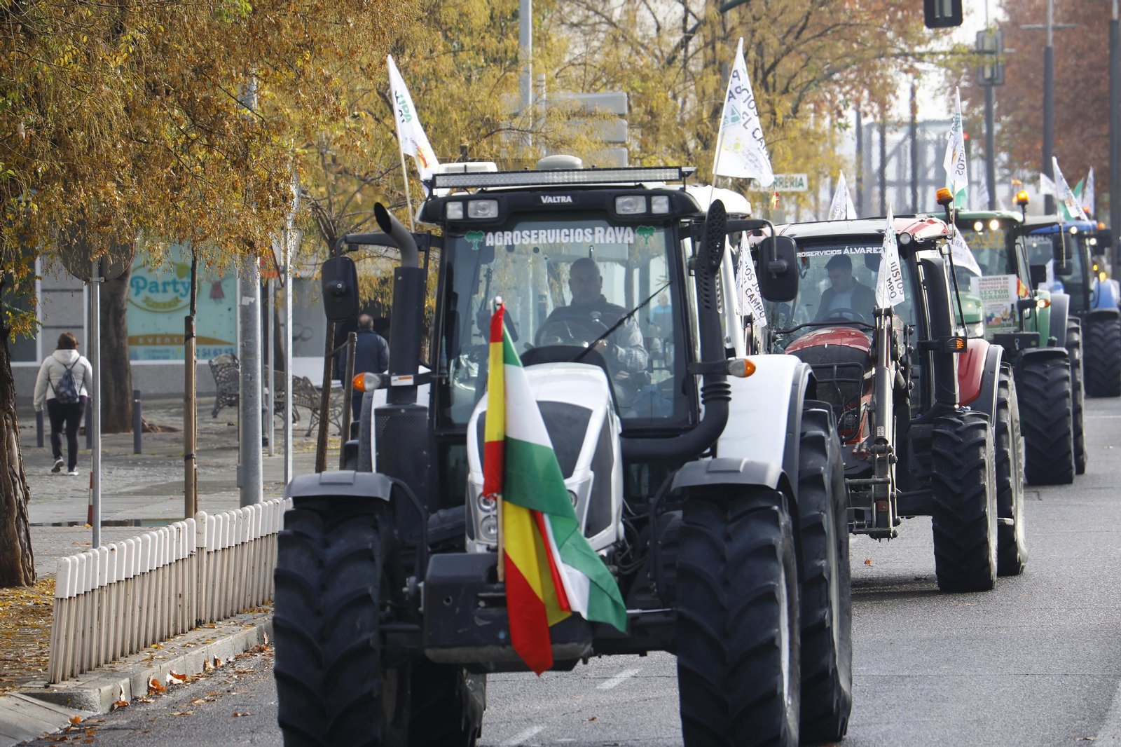 La marcha de protesta del sector agrícola en Córdoba, en imágenes