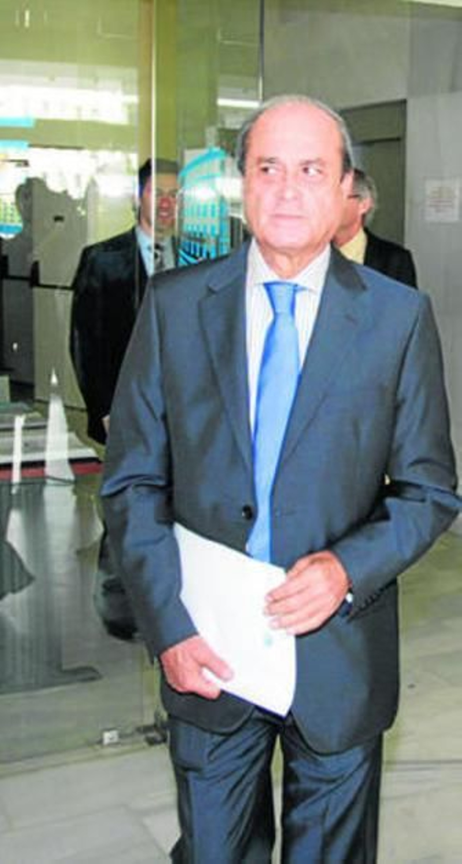 Antonio Ponce, antes de la celebración de una asamblea general, en la sede de la FOE.