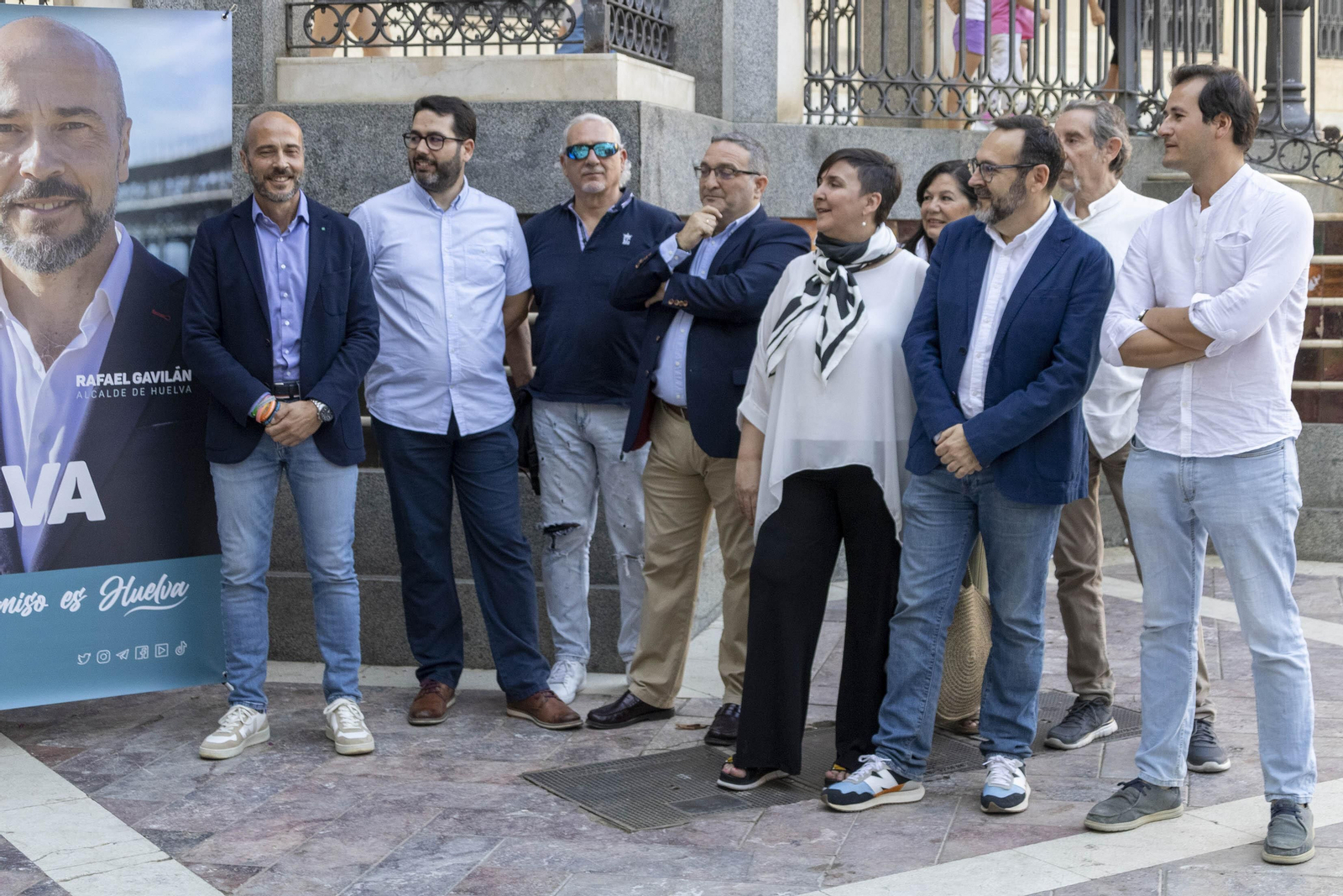 Elecciones Municipales Huelva 2023: Imágenes del acto de inicio de campaña de Mesa de la Ría