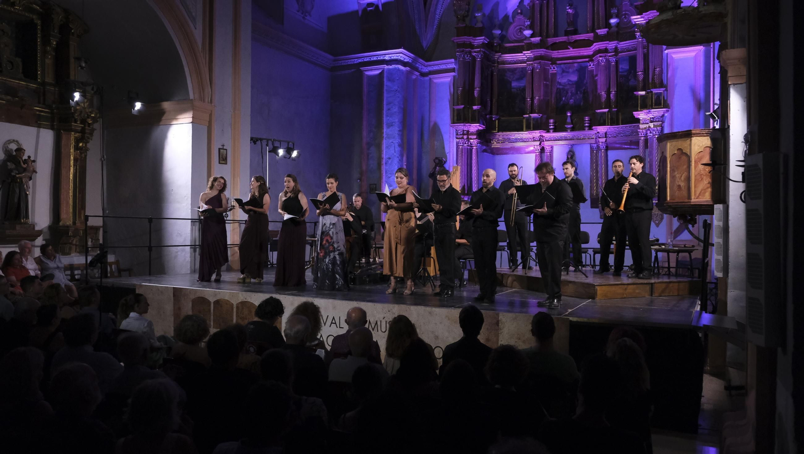 Concierto de Opera Omnia en el Festival de Vélez Blanco, en imágenes