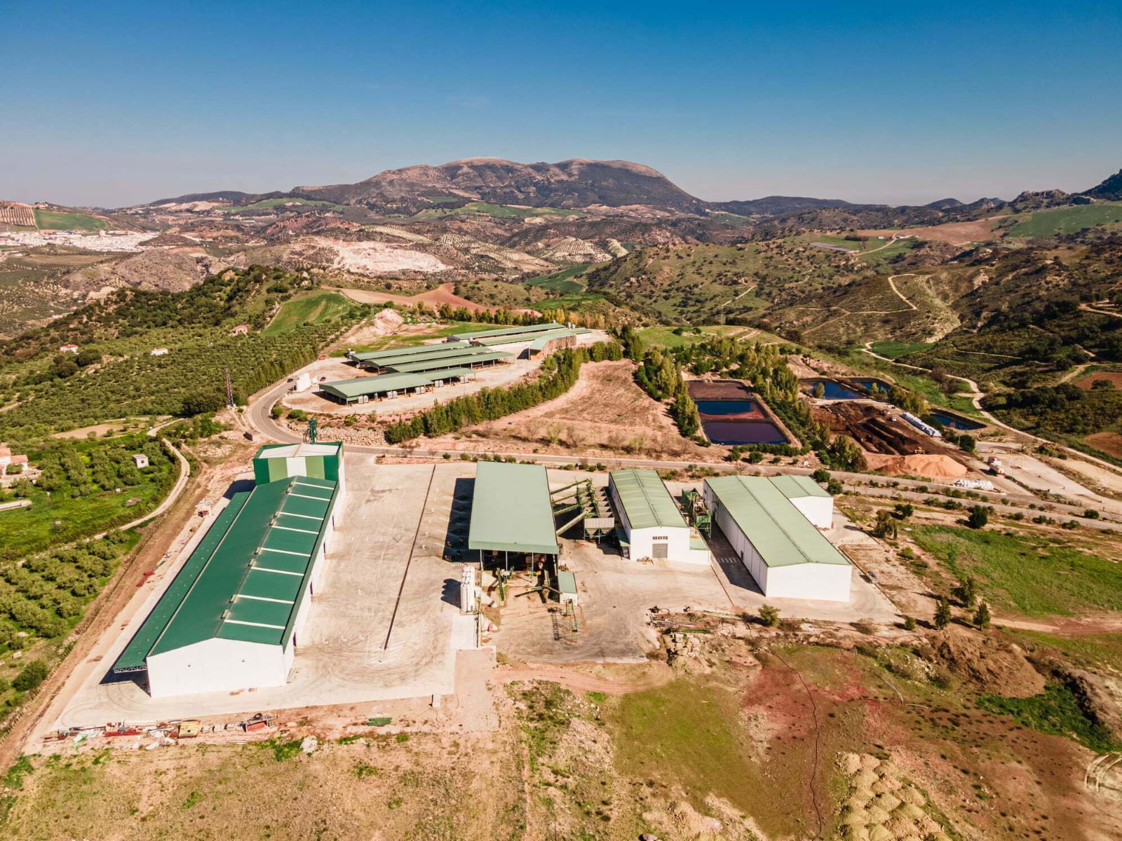Las instalaciones de la cooperativa de Los Remedios, en Olvera.