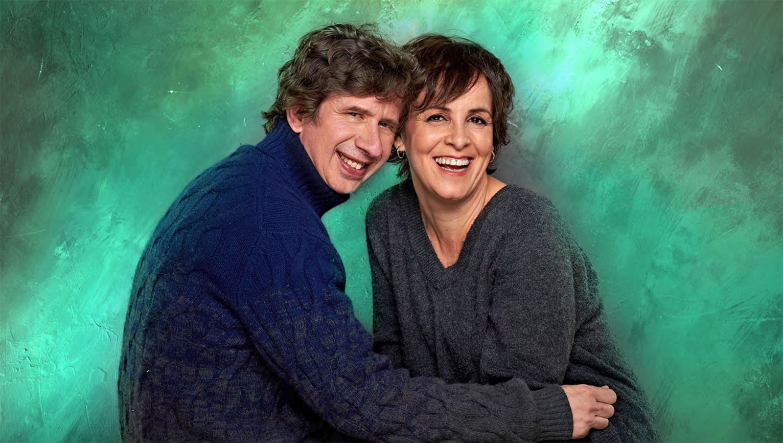 Gabino Diego y Cecilia Solaguren en la obra ‘Los Mojigatos’.