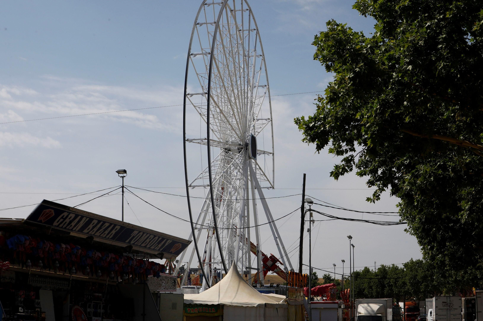 Todo listo en recinto ferial de El Arenal, en imágenes