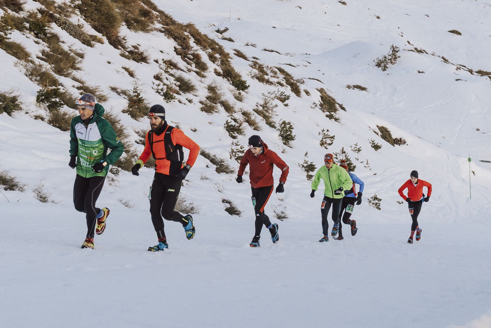 El primer mundial de snow running constará de dos carreras.