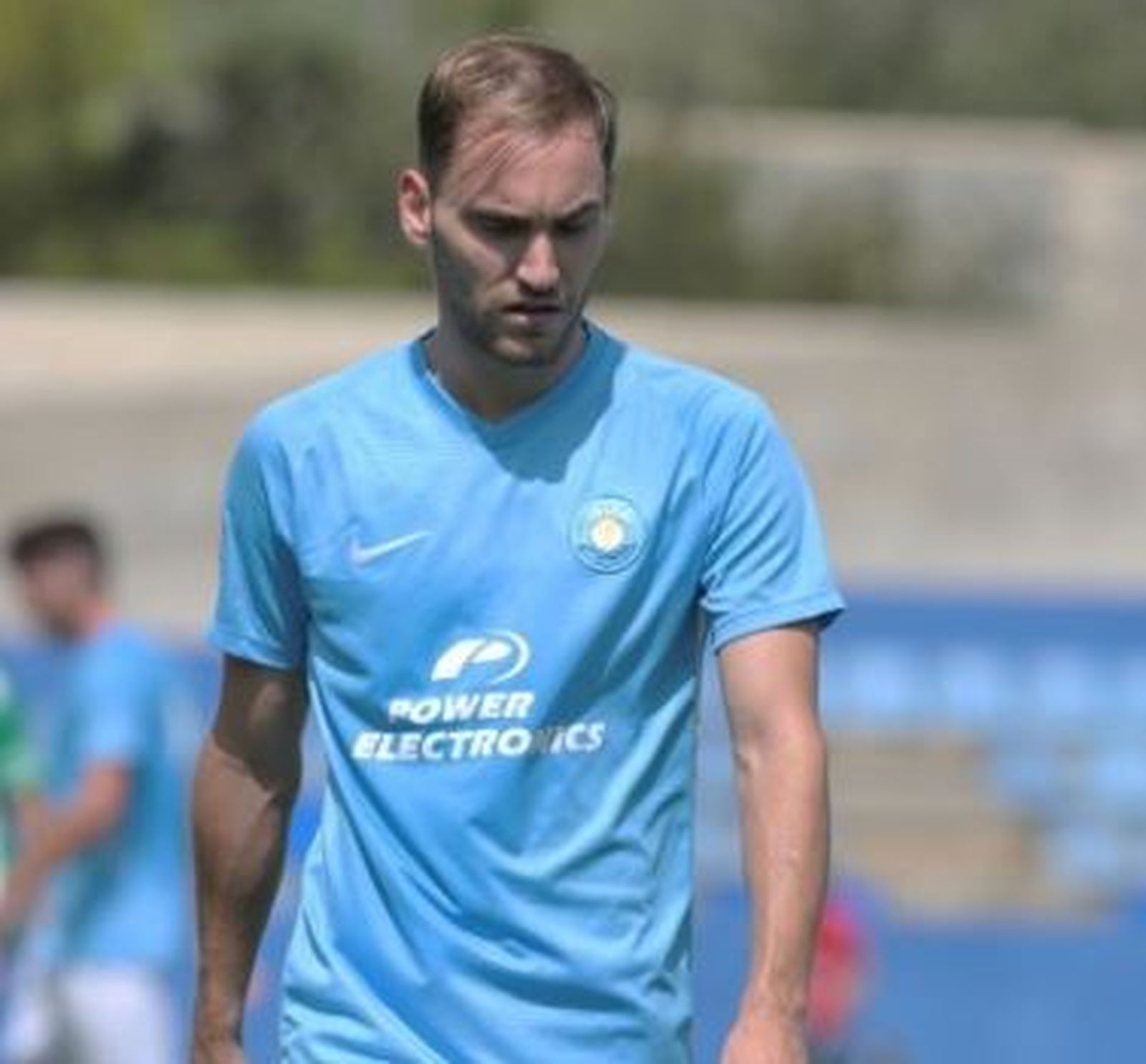 Cristian Herrera, en un partido.