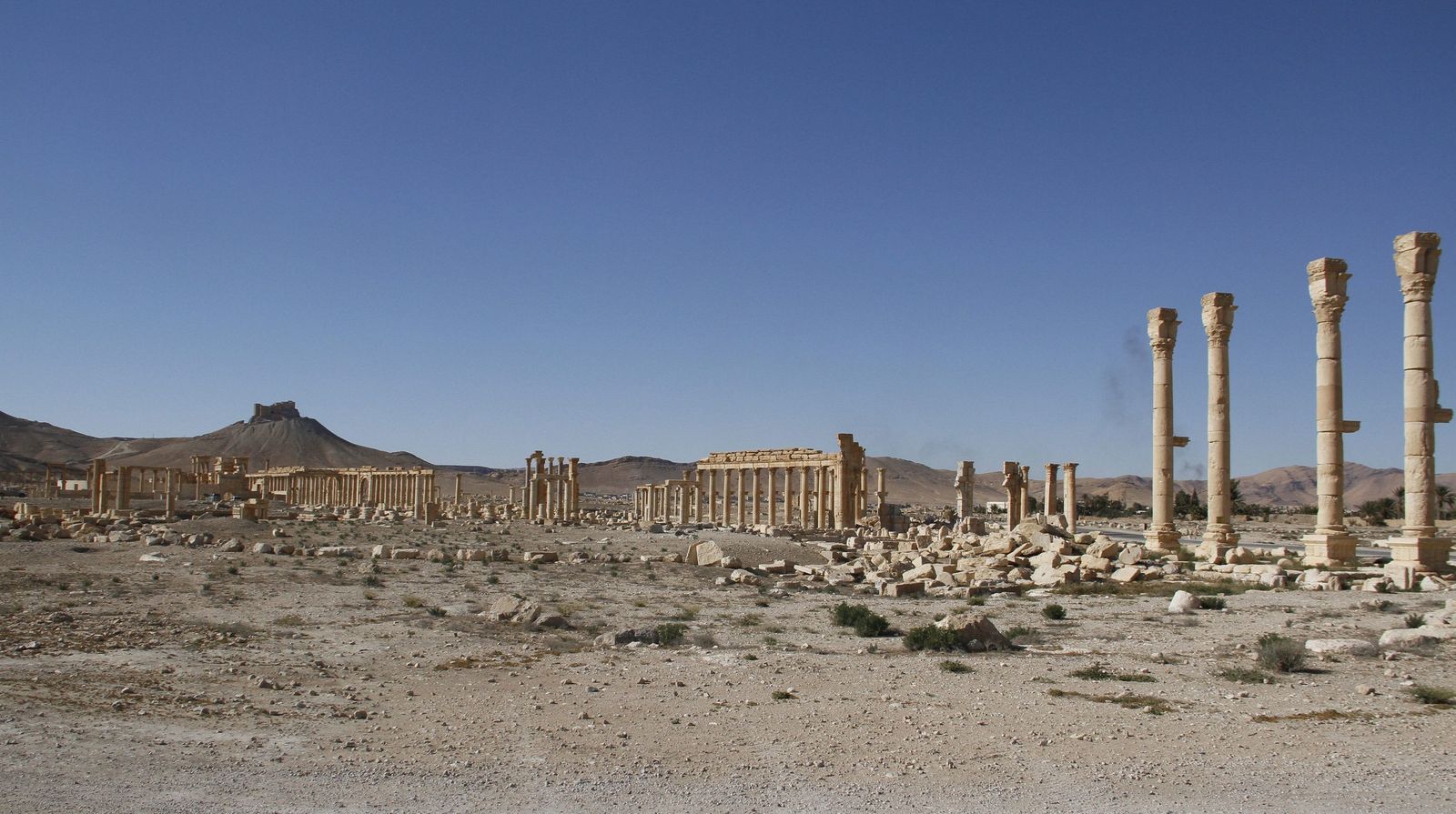 Ruinas grecorromanas en Palmira