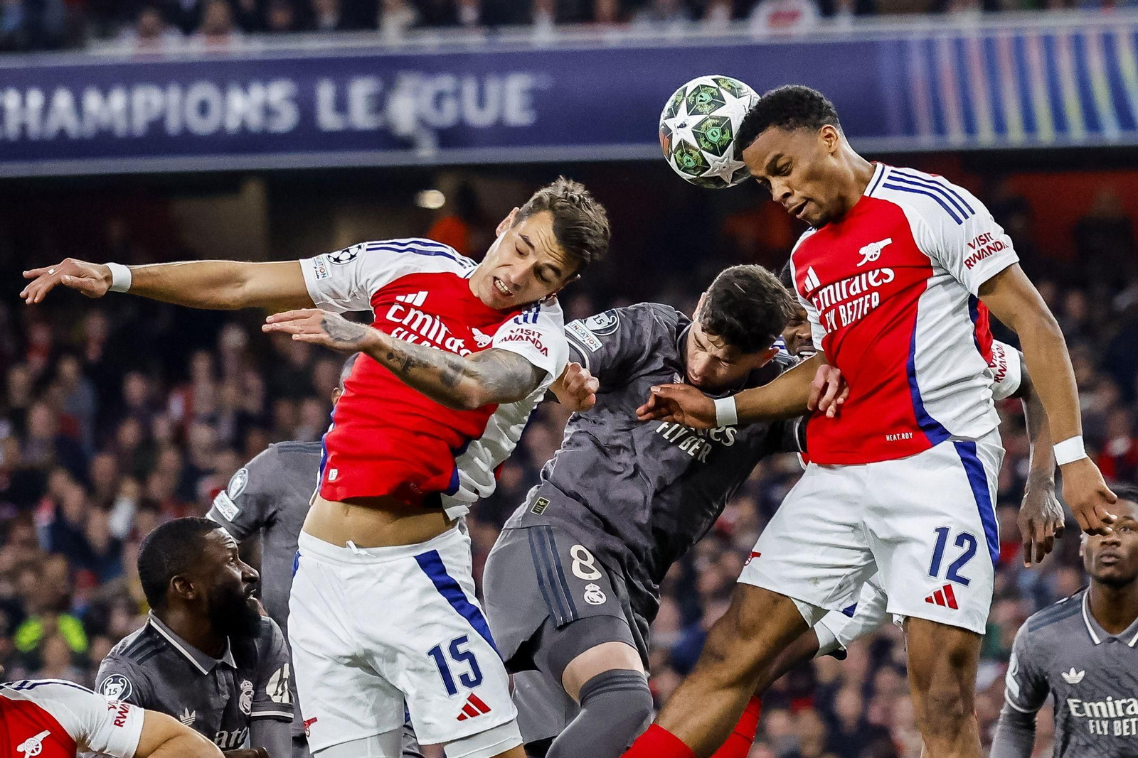 Las mejores fotos del Arsenal - Real Madrid