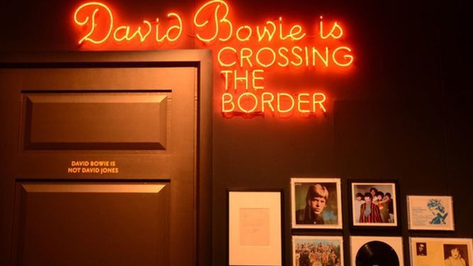 Entrada de la exposición.