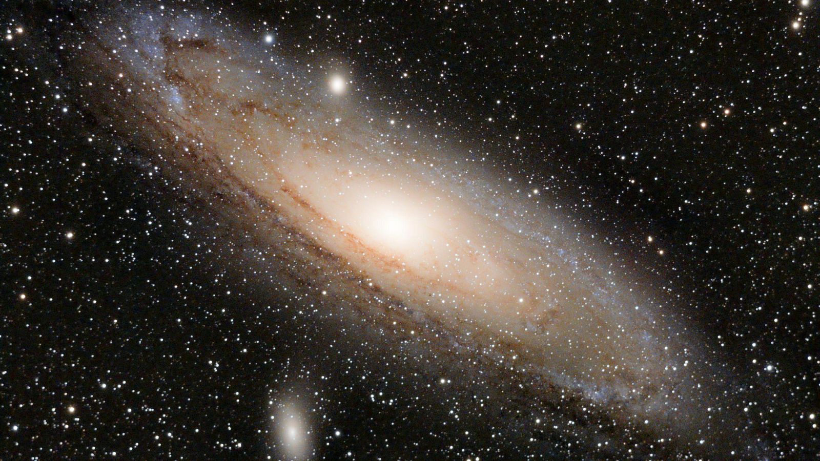 La galaxia de Andrómeda