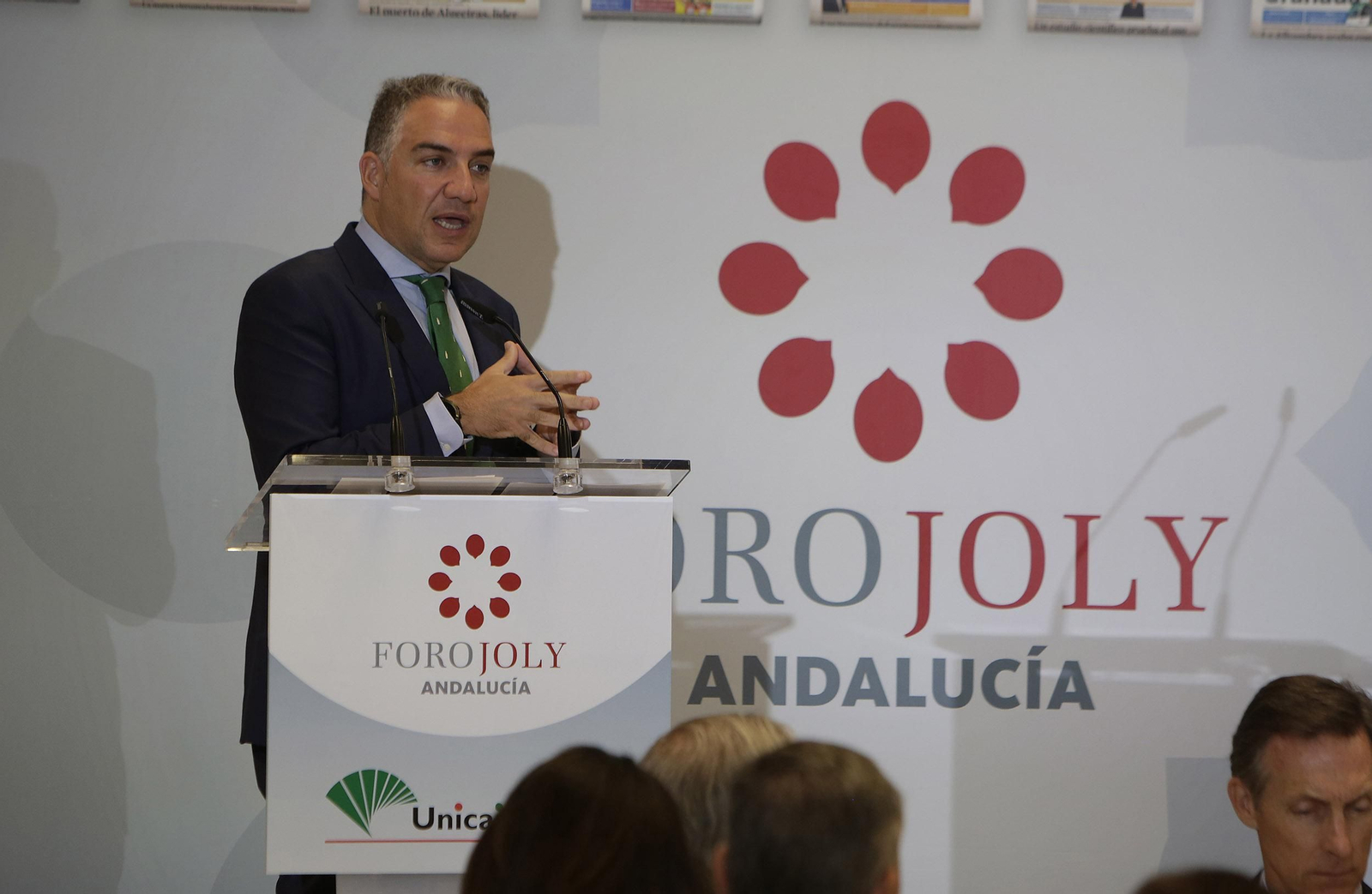 Elías Bendodo en el Foro Joly, todas las imágenes