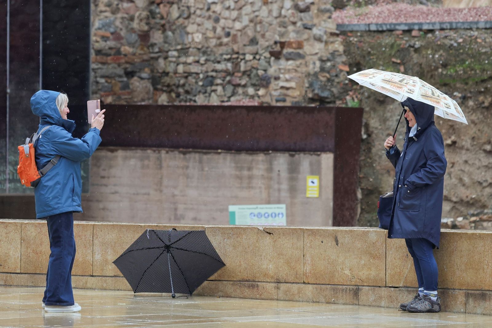 Málaga se prepara para una nueva semana marcada por la lluvia y el viento.
