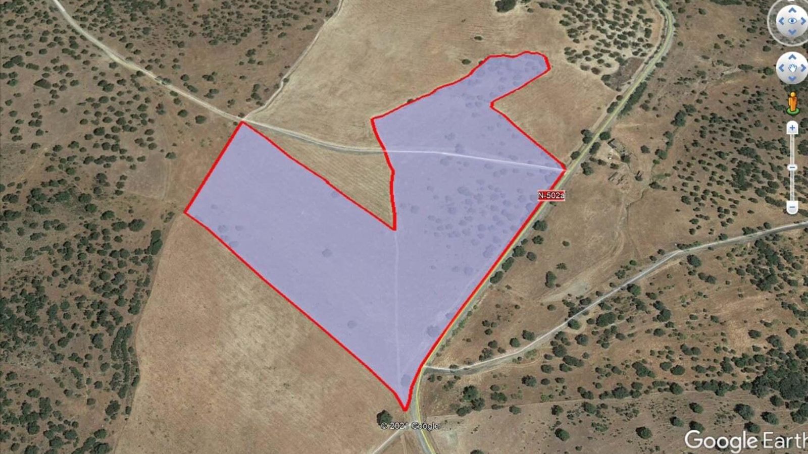 Superficie de terreno adquirida por el Ayuntamiento para la puesta en marcha del proyecto.