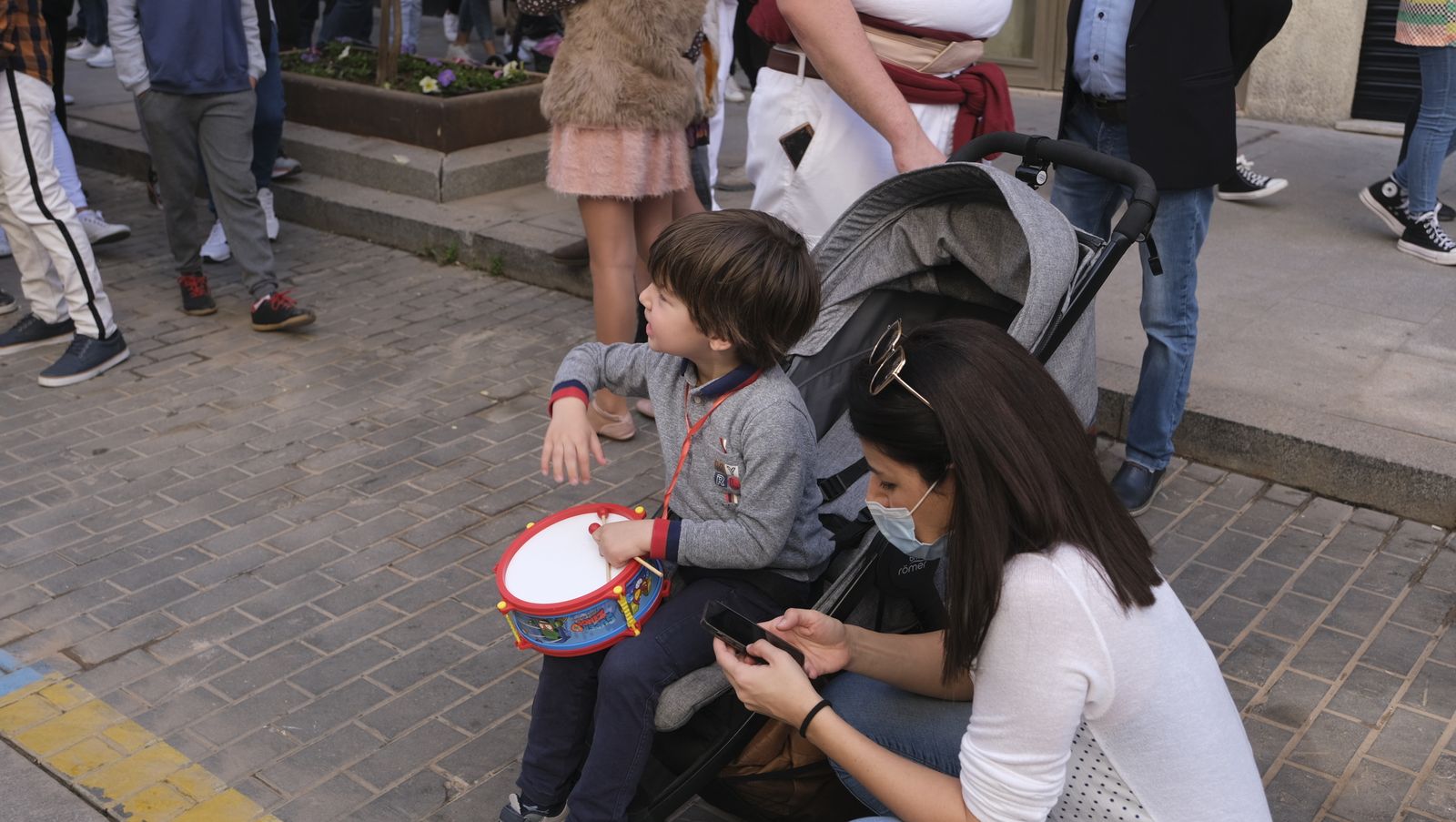 Fotogalería de la procesión de La Borriquita en Almería. Semana Santa 2022.