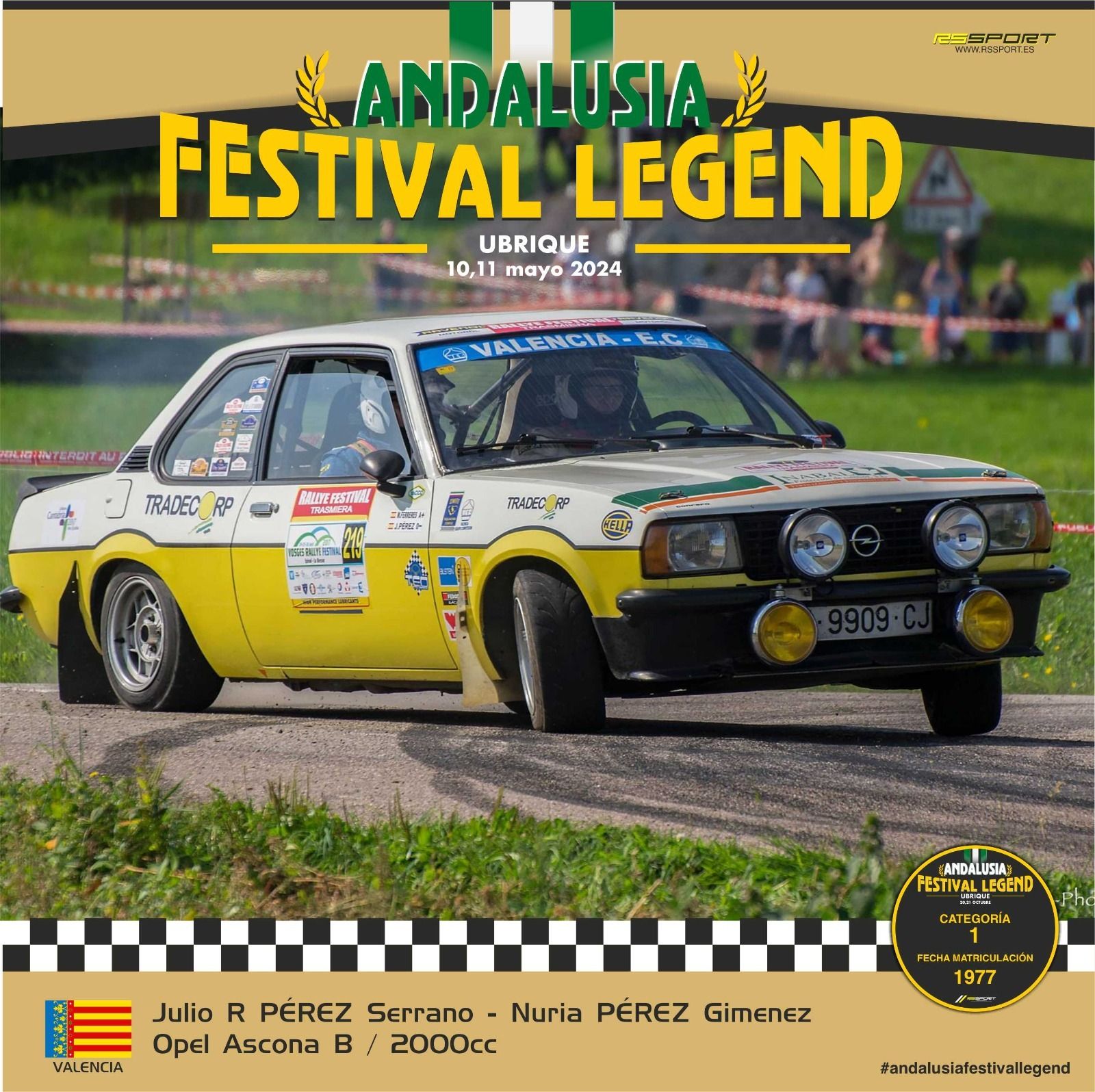 Andalusia Festival Legend se celebrará los días 10 y 11 de mayo