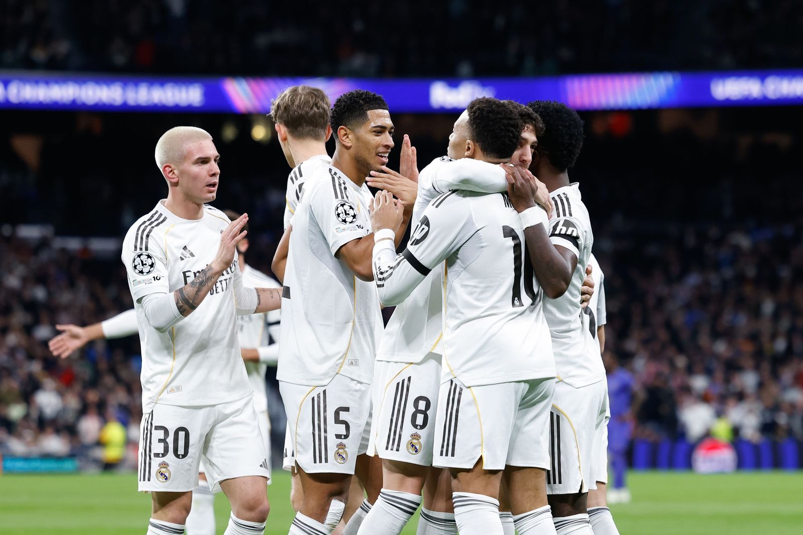 Las fotos del Real Madrid-Mónaco