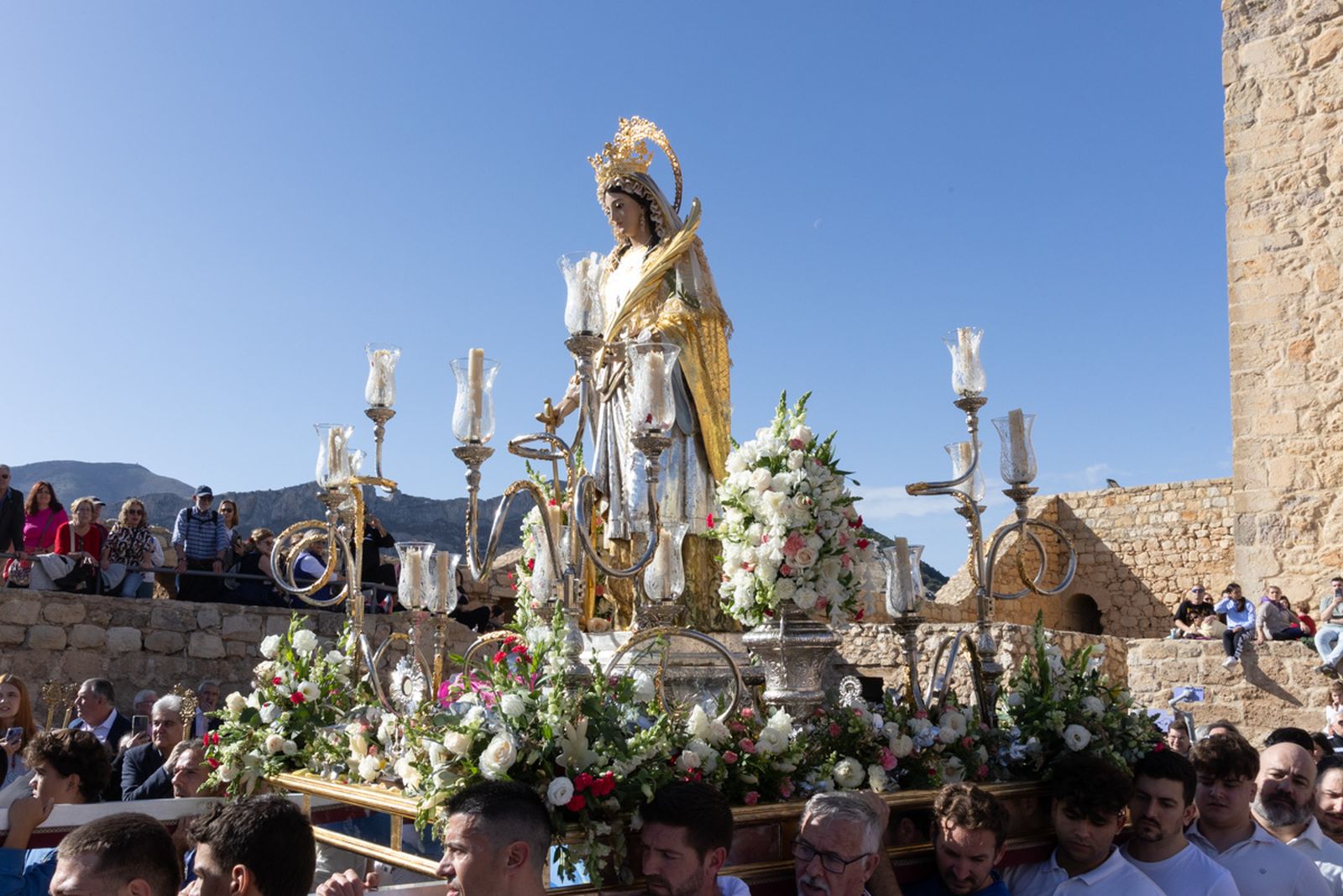 Romería en honor a Santa Catalina, en imágenes