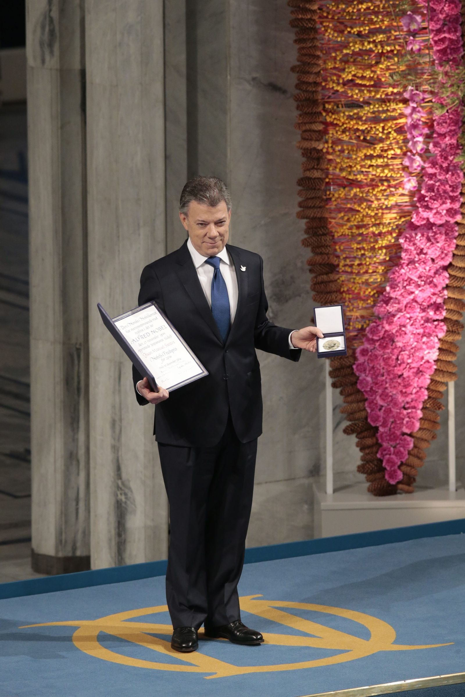 La ceremonia de entrega de los premios Nobel