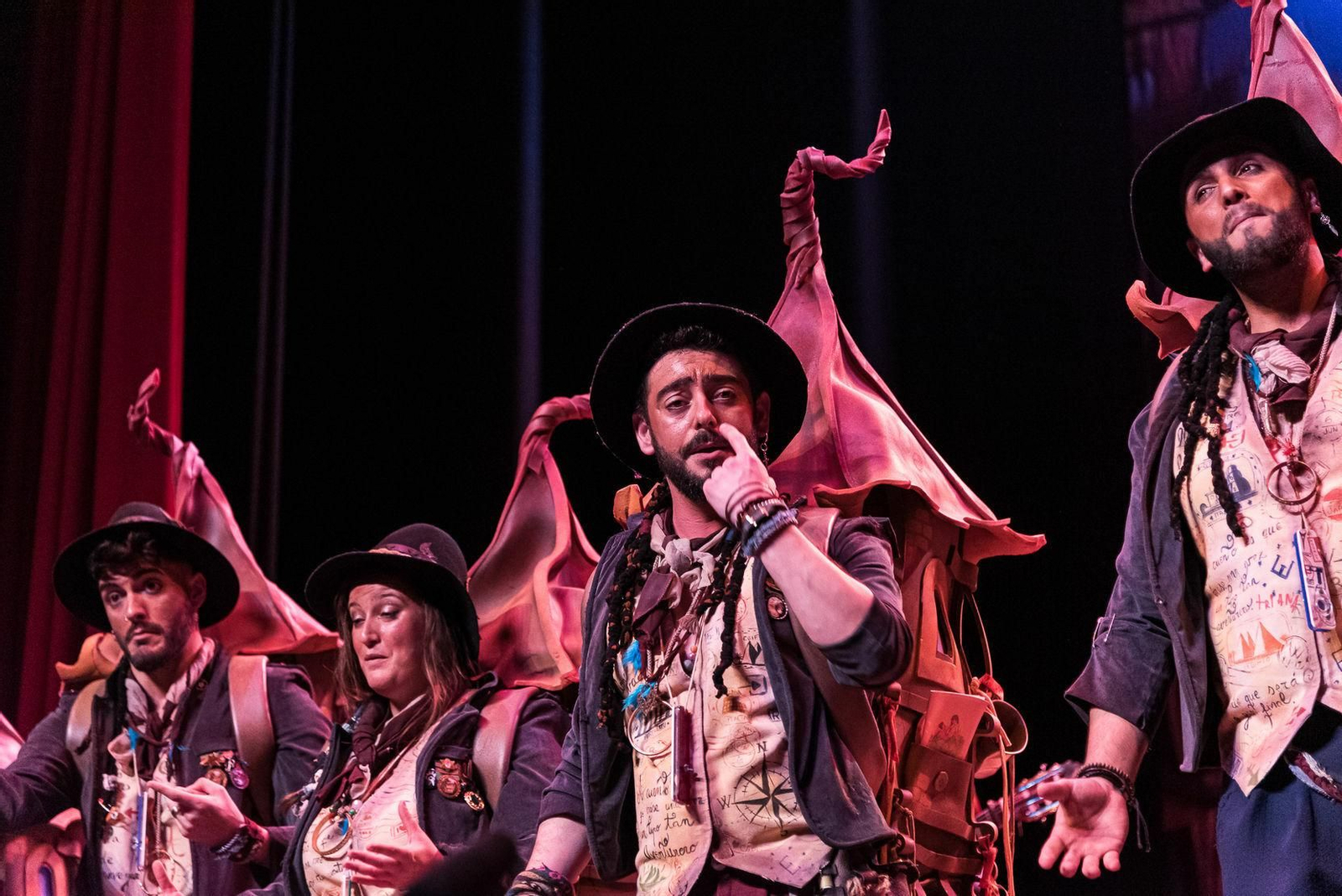 Comparsa Los Caracoles, de Punta Umbría.