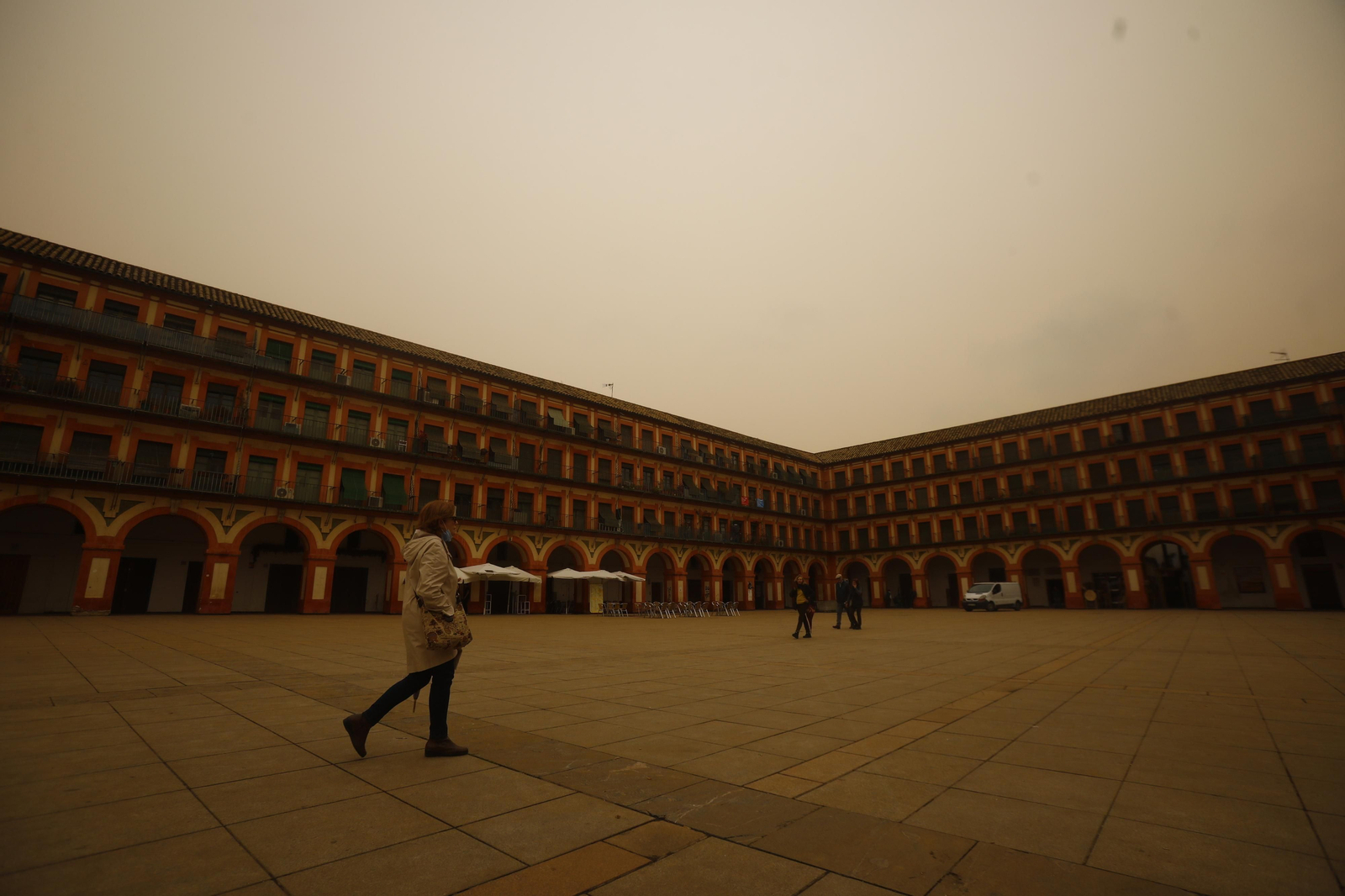 La calima llega a Córdoba, en imágenes