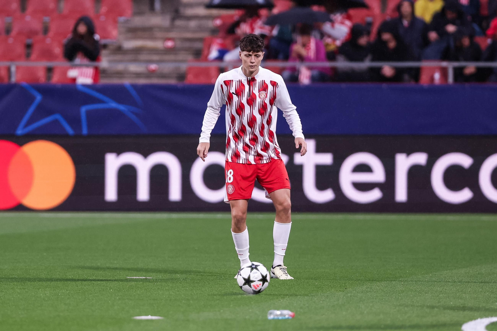 El Girona-Feyenoord de la Champions League, en fotos