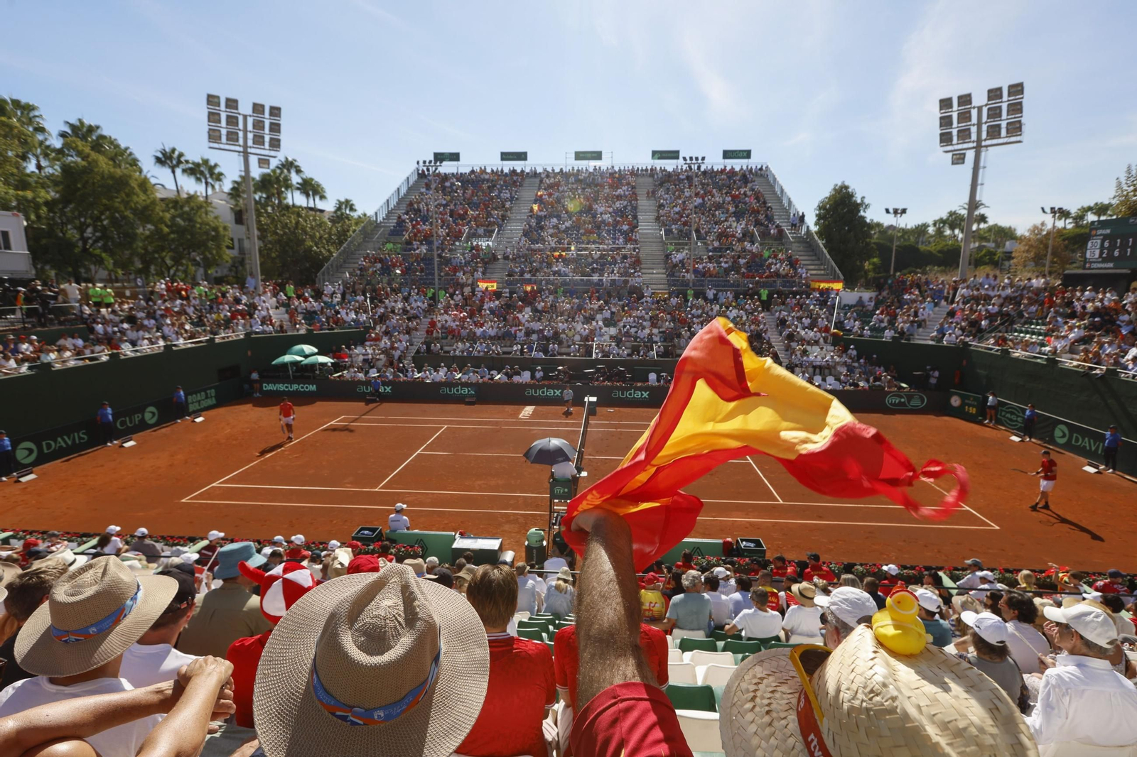Jaume Munar pierde con Elmer Moller en la Copa Davis en Marbella
