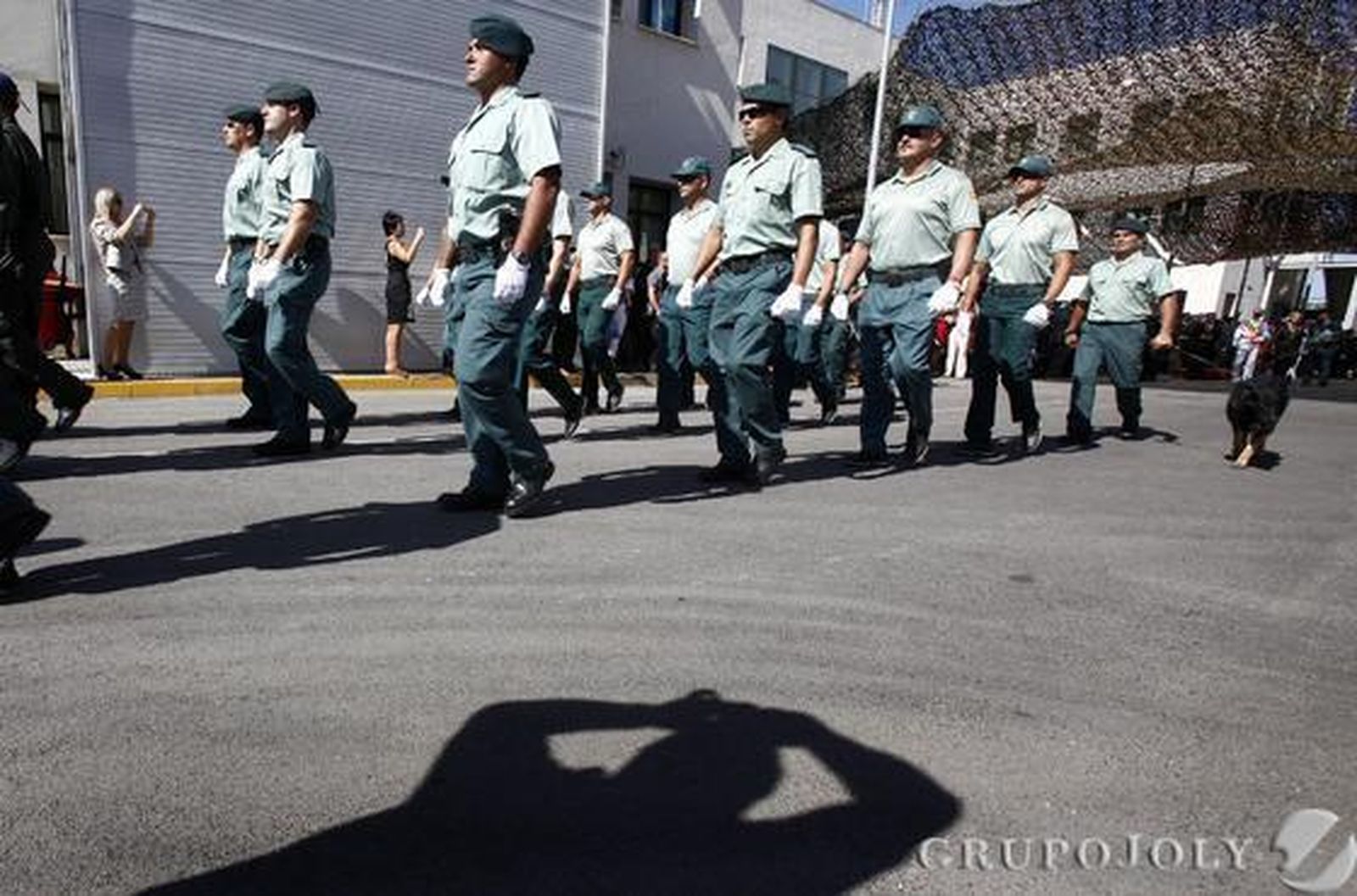 La Guardia Civil celebra el Día de su Patrona, la Virgen del Pilar.   Foto: Jesus Marin