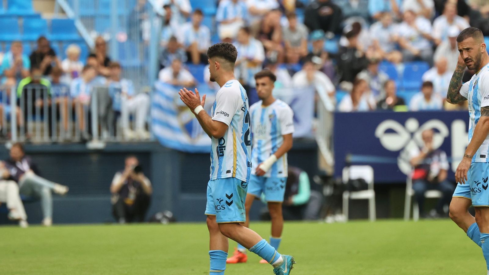 El Málaga CF - Eibar, en fotos