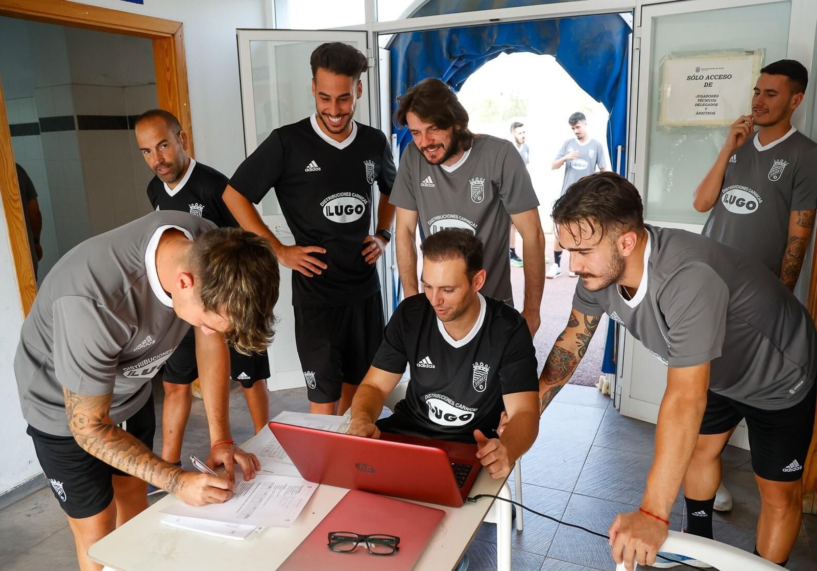 Las imágenes del primer entrenamiento del Xerez CD 22/23