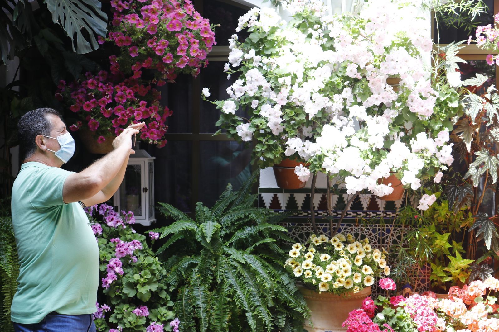 Fotografías: Sábado de colas y bulla en los Patios de Córdoba