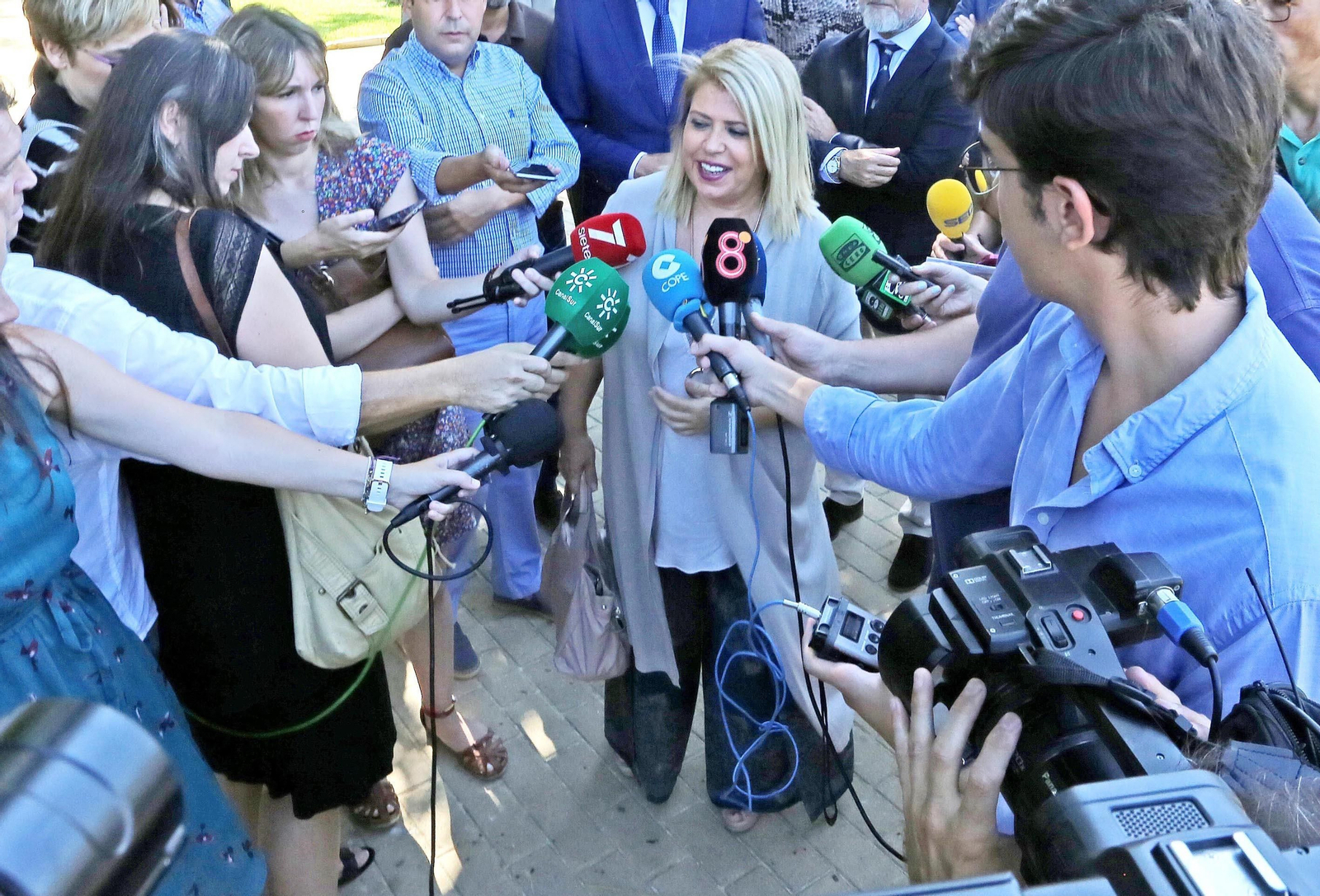 Mamen Sánchez, en rueda de prensa