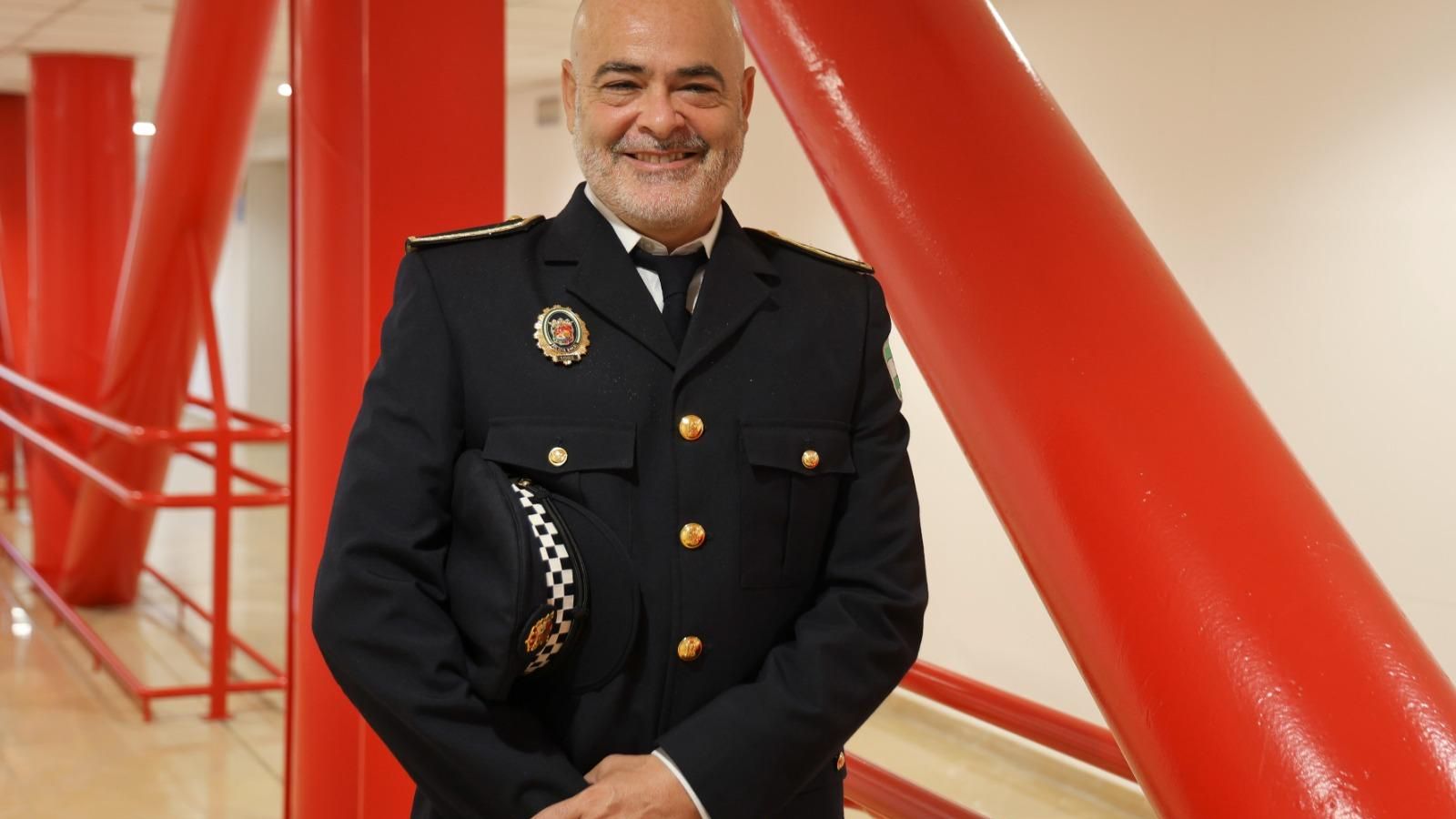 El policía local de Málaga Luis Miguel Astorga. El policía local de Málaga Luis Miguel Astorga.