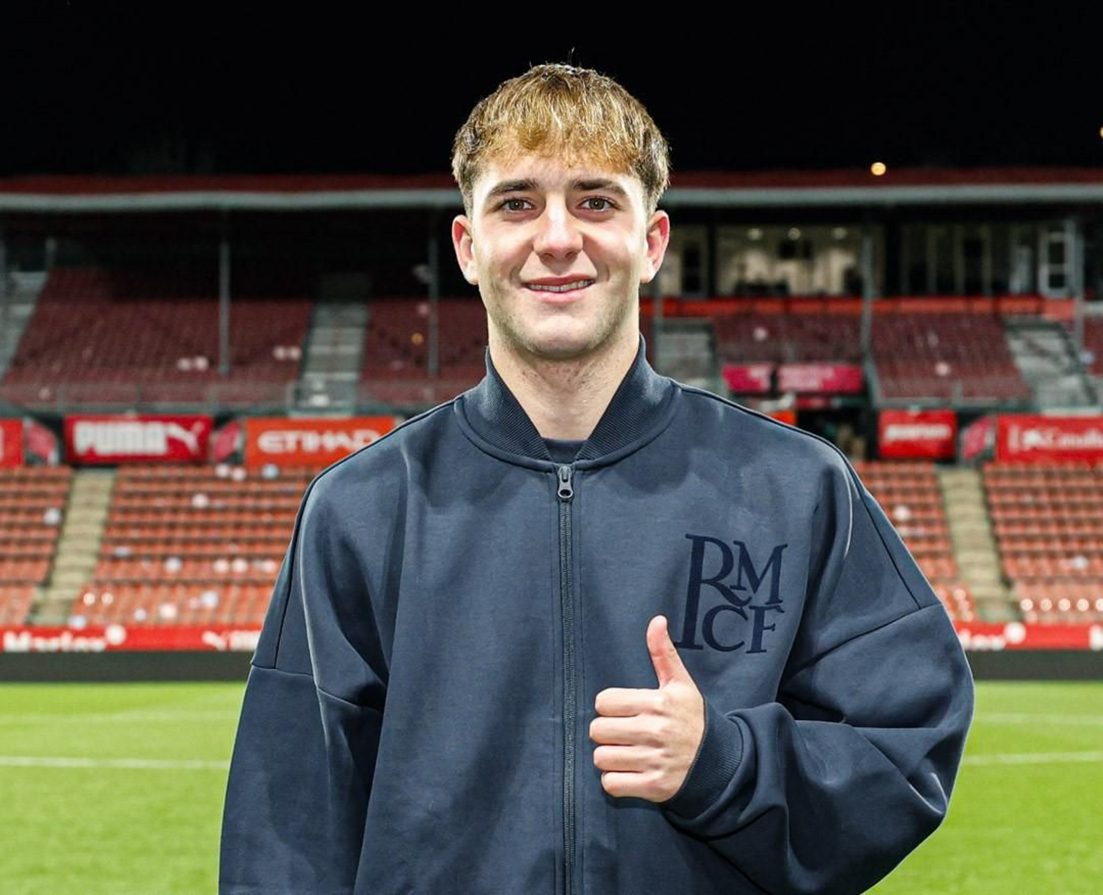 Dani Yáñez tras debutar en el Real Madrid. Dani Yáñez tras debutar en el Real Madrid.
